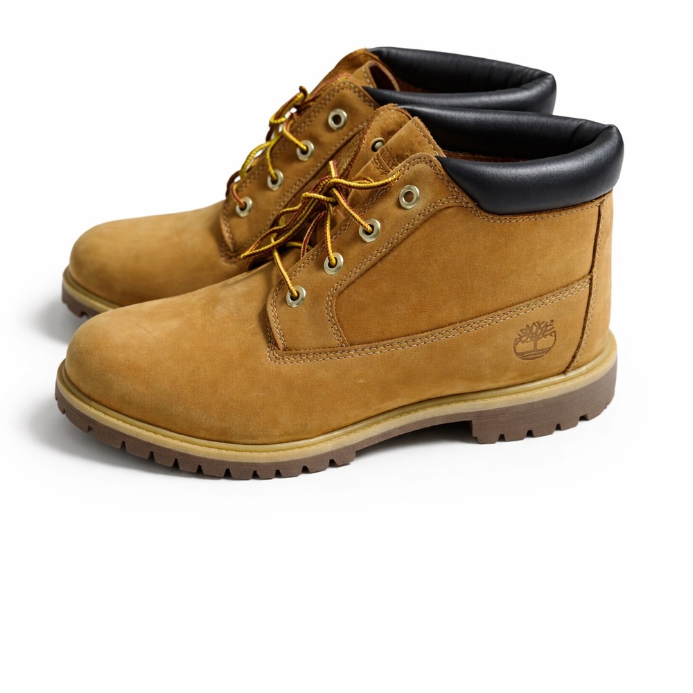 Timberland Premium Waterproof Chukka Boots Wheat Nubuck | Men’s 11.5